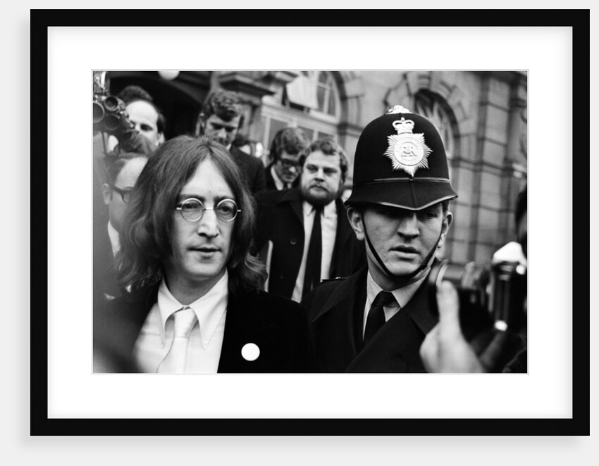 John Lennon and Yoko Ono, 1968 by JONES
