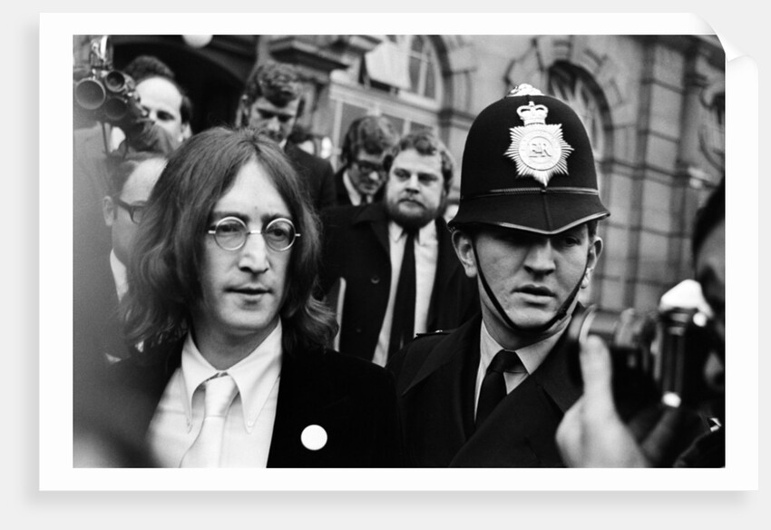 John Lennon and Yoko Ono, 1968 by JONES