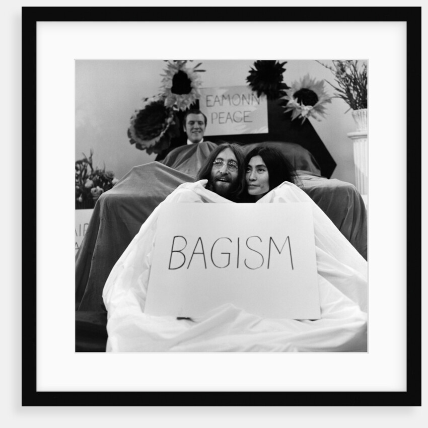 John Lennon and Yoko Ono, 1969 by Tom King