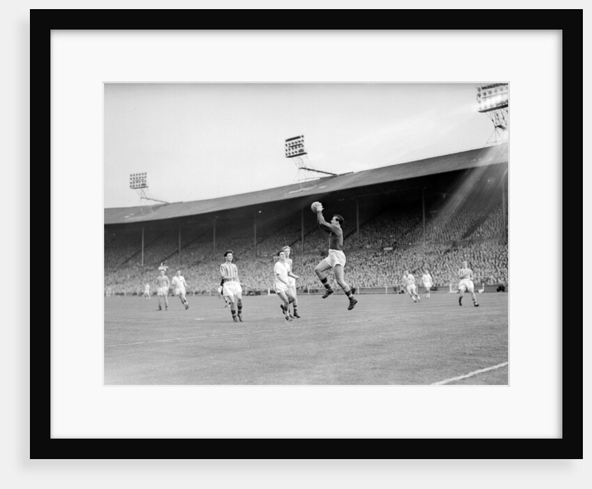 FA Cup Final 1957 by Ley Charman