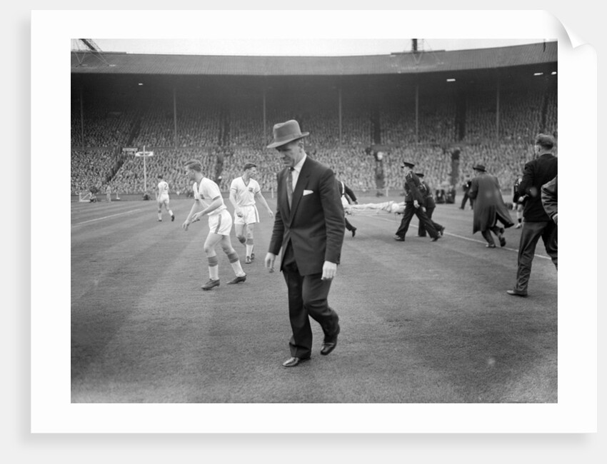 FA Cup Final 1957 by Ley Charman