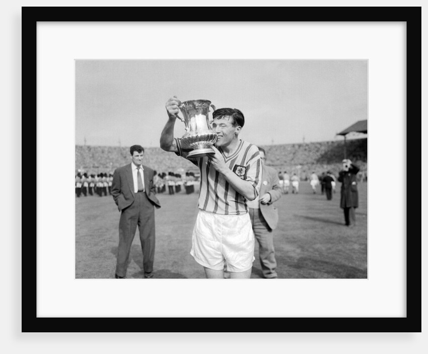 FA Cup Final 1957 by Ley Charman