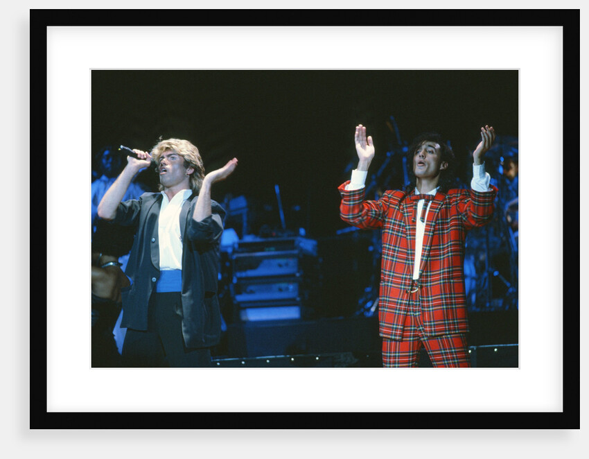 Wham visit to China 1985 by Kent Gavin