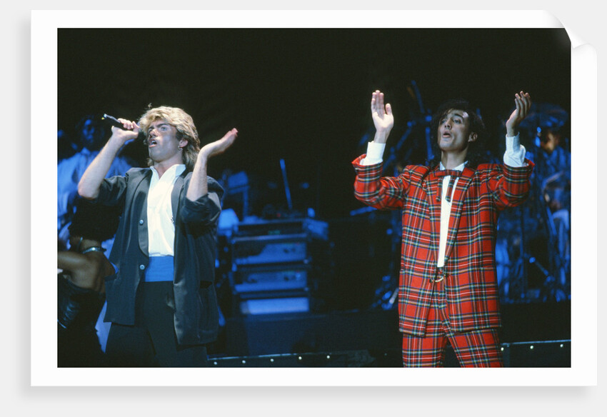 Wham visit to China 1985 by Kent Gavin