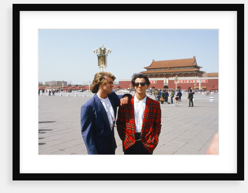 Wham visit to China 1985 by Kent Gavin