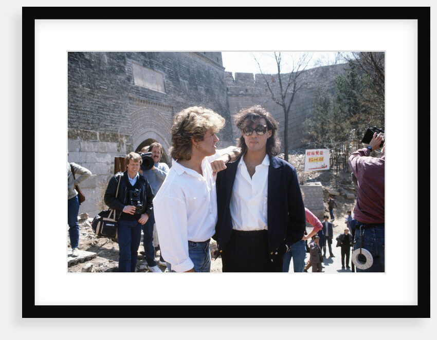 Wham visit to China 1985 by Kent Gavin