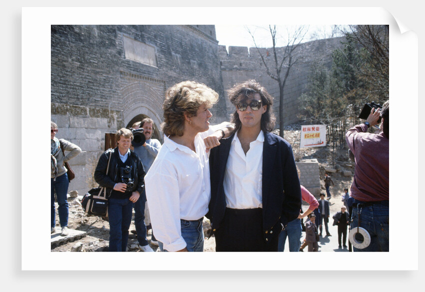 Wham visit to China 1985 by Kent Gavin