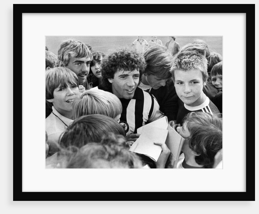 Keegan signs for Newcastle United August 1982 by Staff