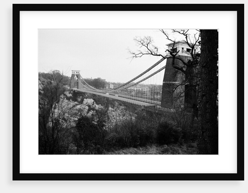 Clifton Suspension Bridge, Bristol, 1967. by Arthur Sidey