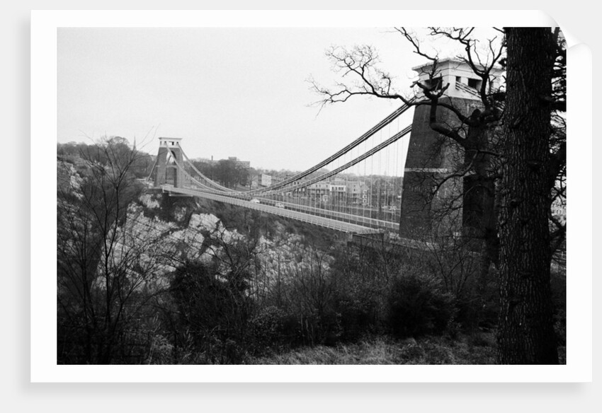 Clifton Suspension Bridge, Bristol, 1967. by Arthur Sidey