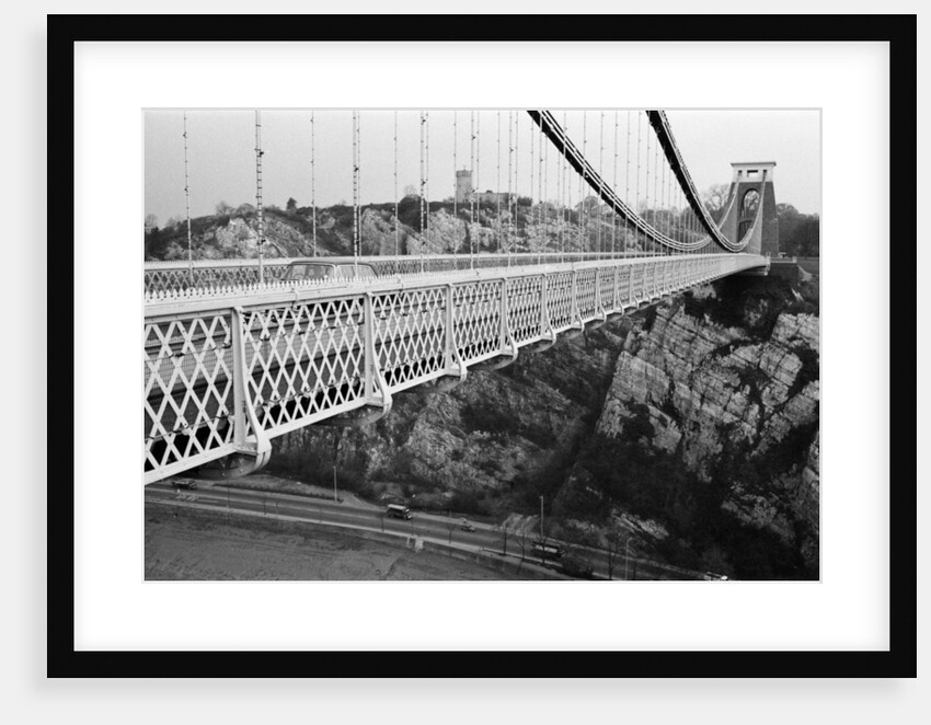 Clifton Suspension Bridge, Bristol, 1967. by Arthur Sidey