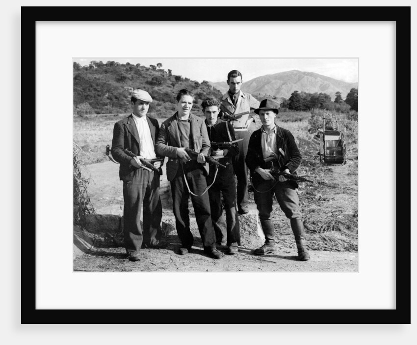 French Resistance in Corsica, 1943 by Staff