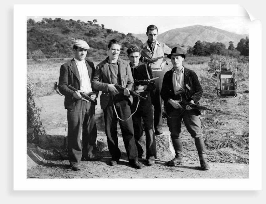 French Resistance in Corsica, 1943 by Staff