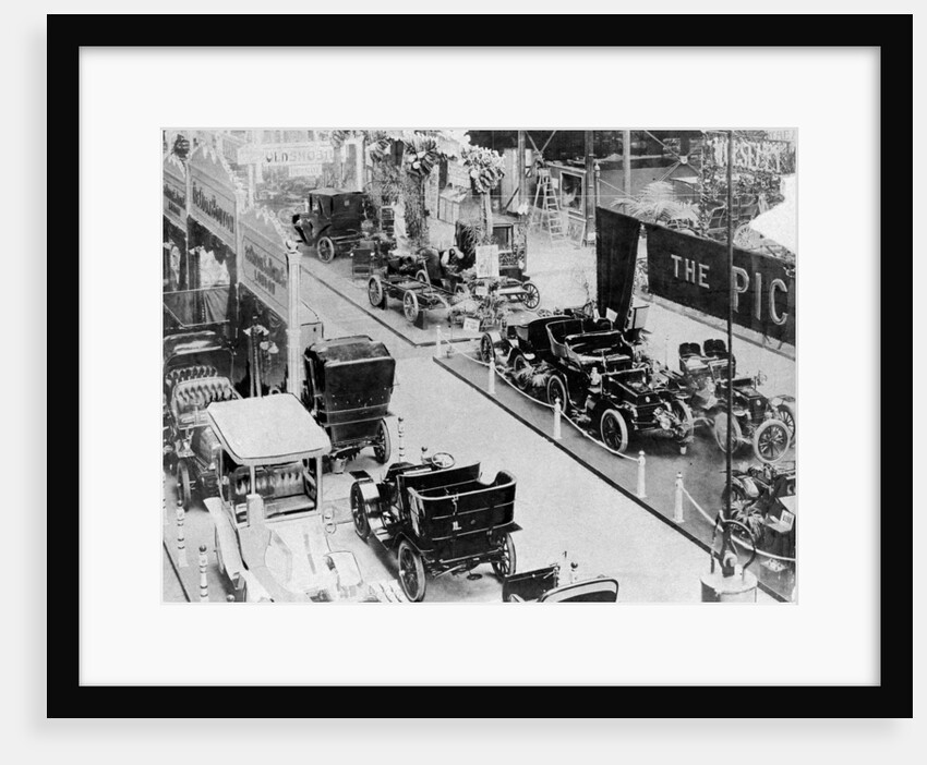 Motor show 1903 by Staff