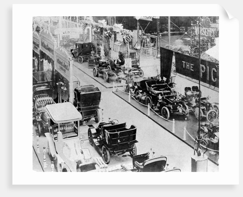Motor show 1903 by Staff