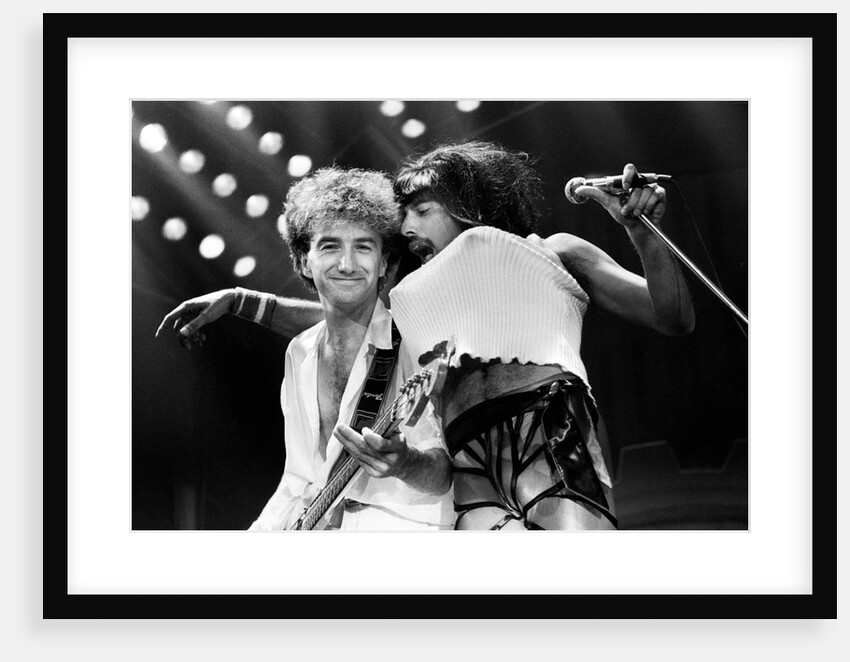 freddie wearing drag 1984 by Nigel Wright