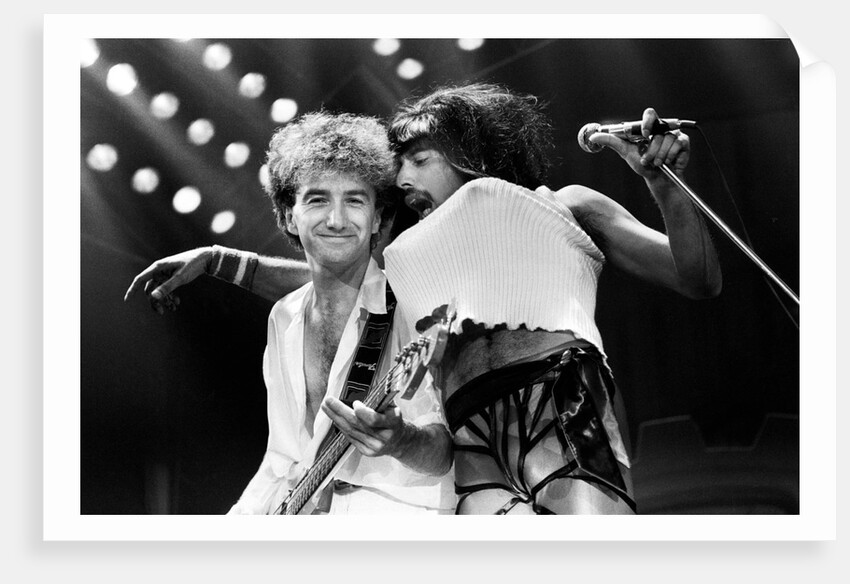 freddie wearing drag 1984 by Nigel Wright