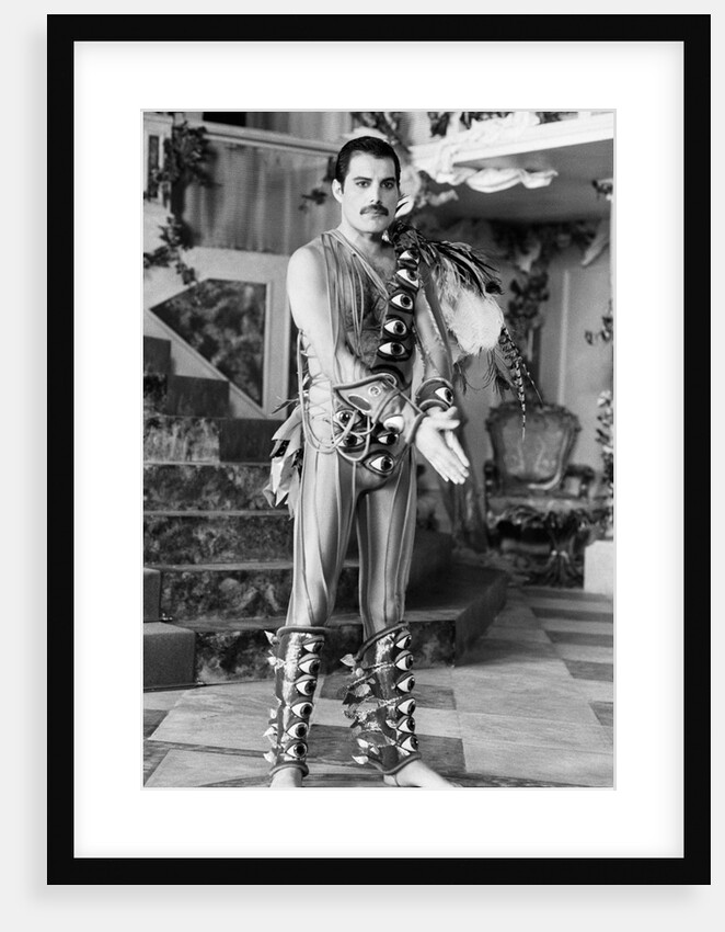 Queen making music video 1984 by Mike Maloney