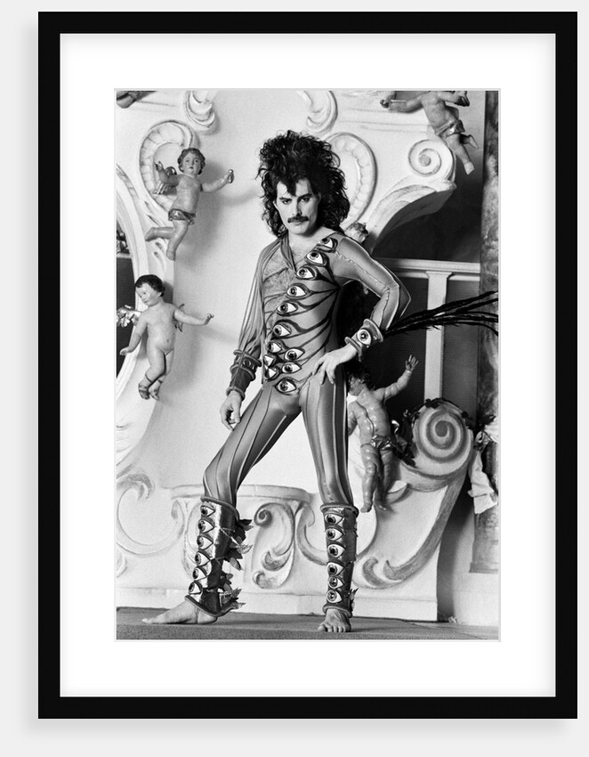 Queen making music video 1984 by Mike Maloney