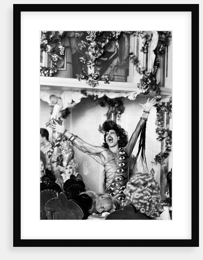 Queen making music video 1984 by Mike Maloney