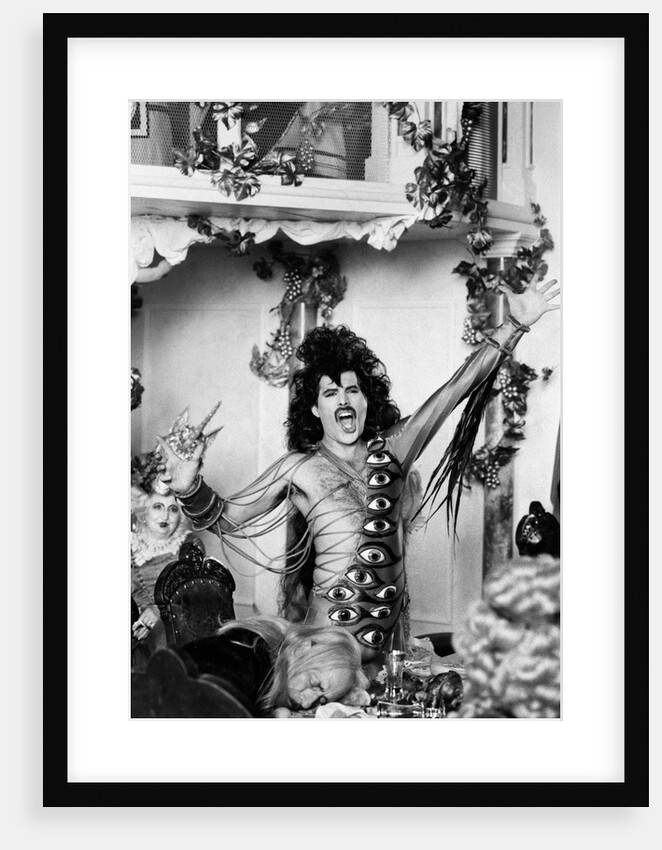 Queen making music video 1984 by Mike Maloney