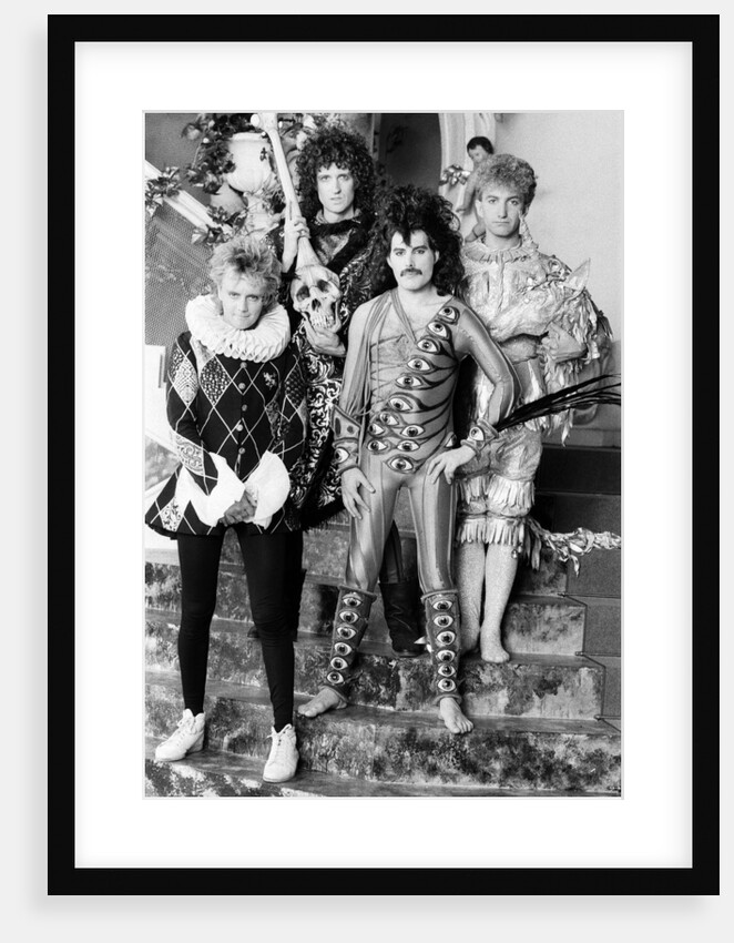 Queen making music video 1984 by Mike Maloney