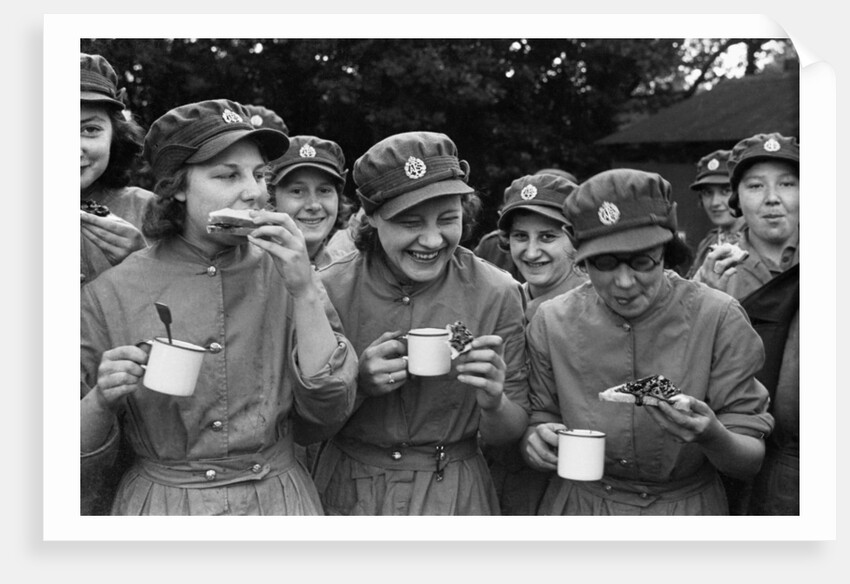 Women's Auxiliary Territorial Service Cowshot Manor by Bernard Alfieri