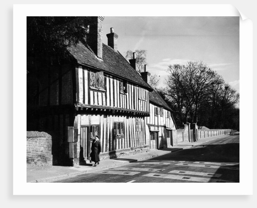 Almshouses, Northchurch, 1943 by George Greenwell