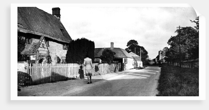 Sulgrave village, Northants, circa 1945 by Staff