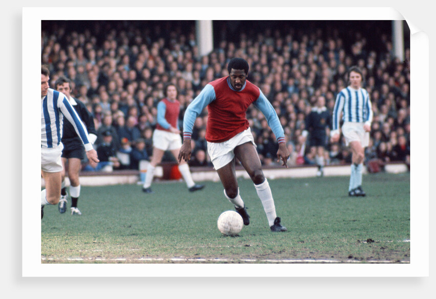 West Ham United footballer Clyde Best by Mirror Group Newspapers