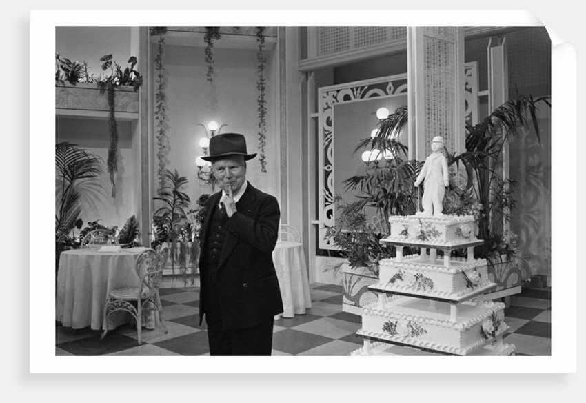 Charlie Chaplin 77th Birthday by Ron Burton