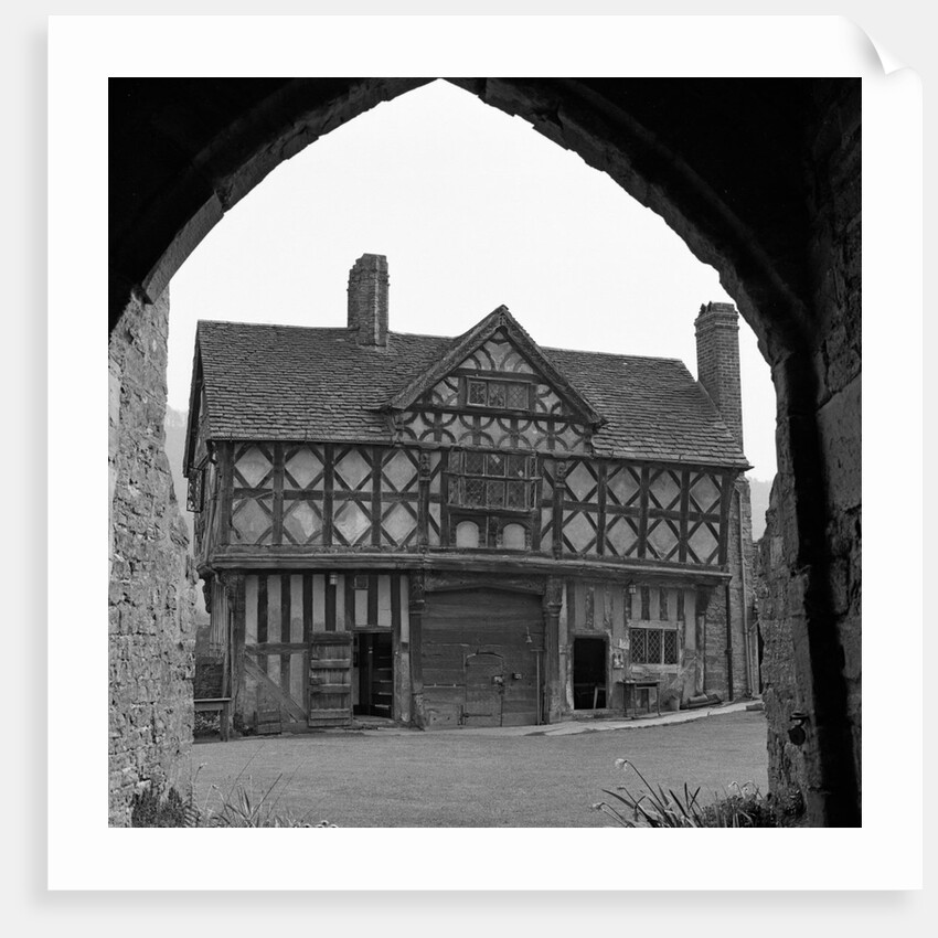 Stokesay Castle, Shropshire, 1961. by Terry Fincher