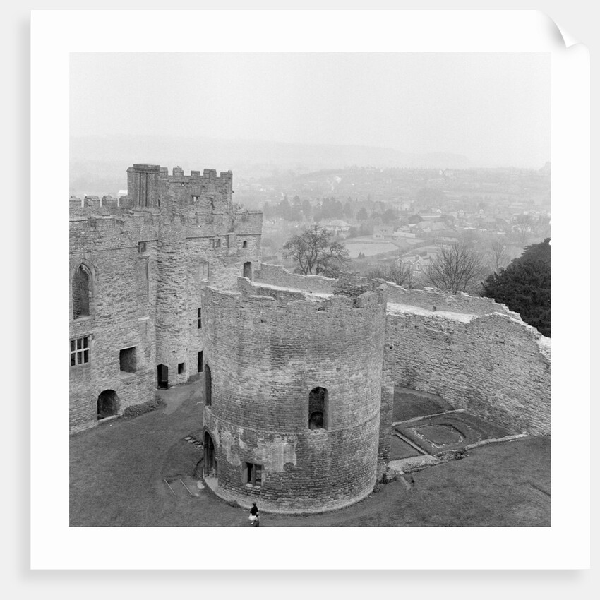 Stokesay Castle, Shropshire, 1961. by Terry Fincher