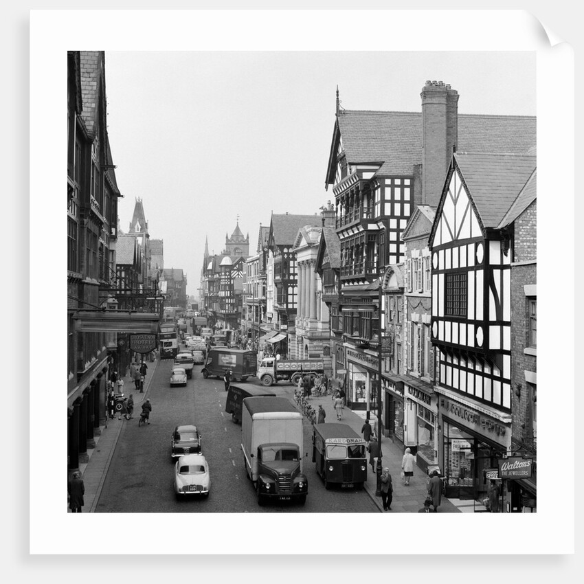 Eastgate Street, Chester, 1961. by Terry Fincher