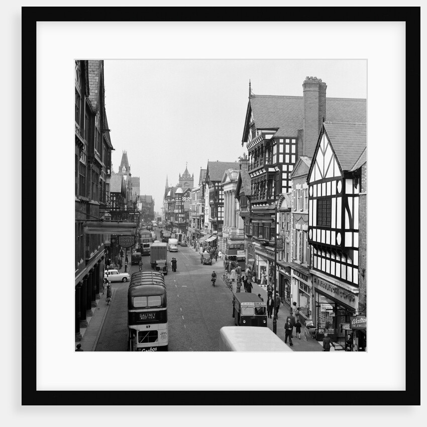 Eastgate Street, Chester, 1961. by Terry Fincher