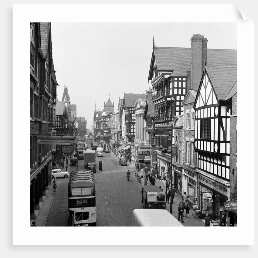 Eastgate Street, Chester, 1961. by Terry Fincher