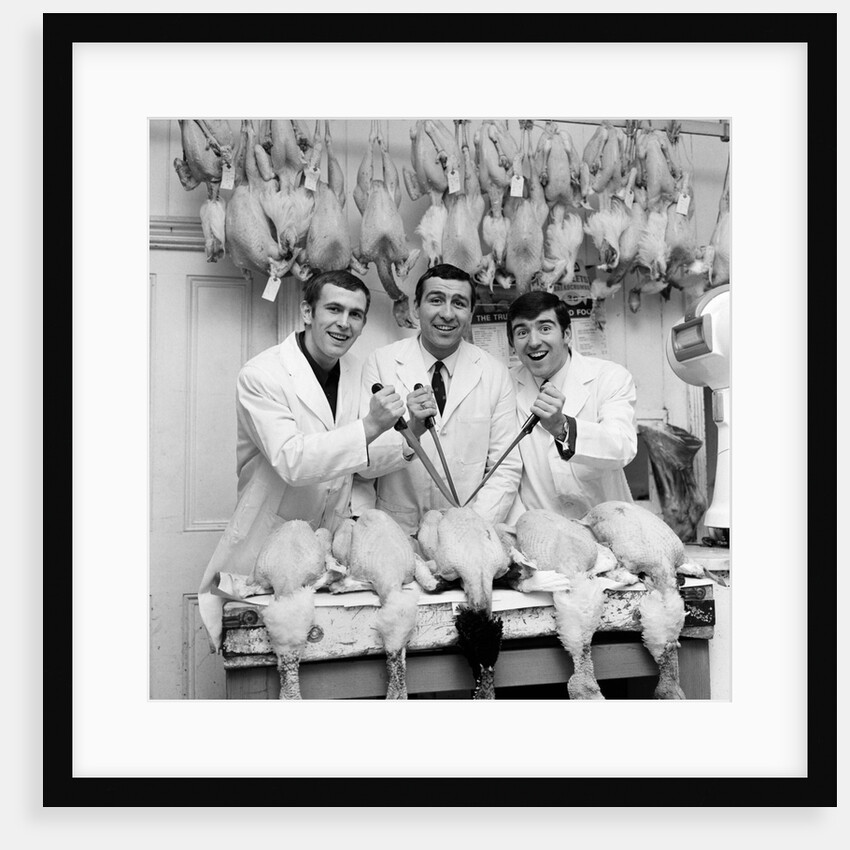 Christmas footballers, 1966 by Monte Fresco O.B.E.