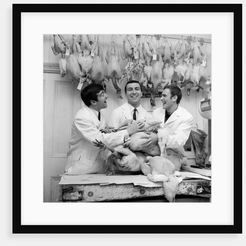 Christmas footballers, 1966 by Monte Fresco O.B.E.