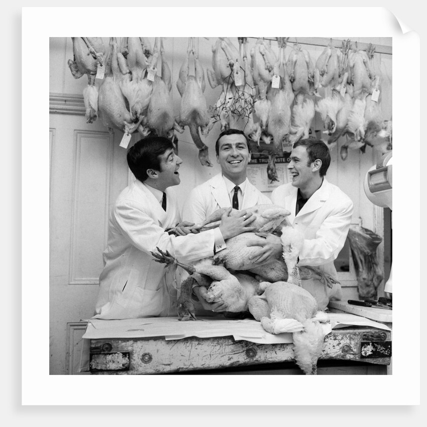 Christmas footballers, 1966 by Monte Fresco O.B.E.