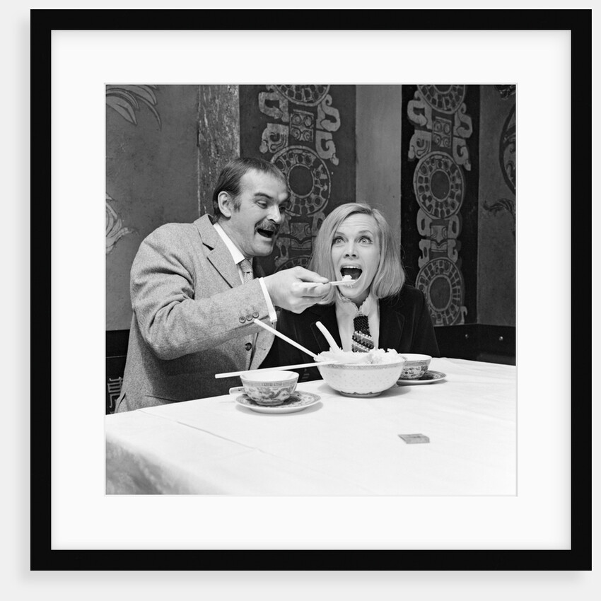 Stanley Baker and Honor Blackman by Julian Brown