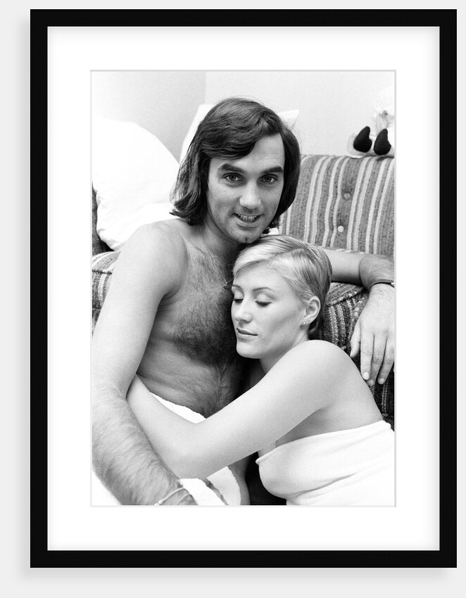 George Best and his girlfriend Angela Macdonald-James by Kent Gavin