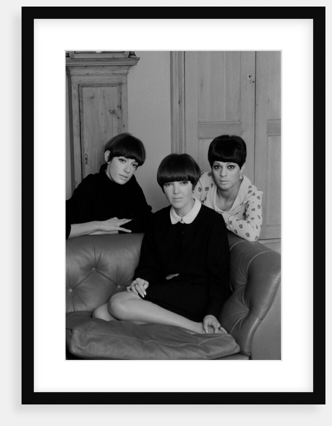 Susan Gellard, Mary Quant and Jan De Souza with their Vidal Sassoon hairstyles by Unknown