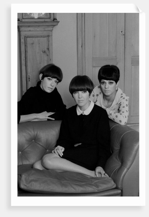 Susan Gellard, Mary Quant and Jan De Souza with their Vidal Sassoon hairstyles by Unknown
