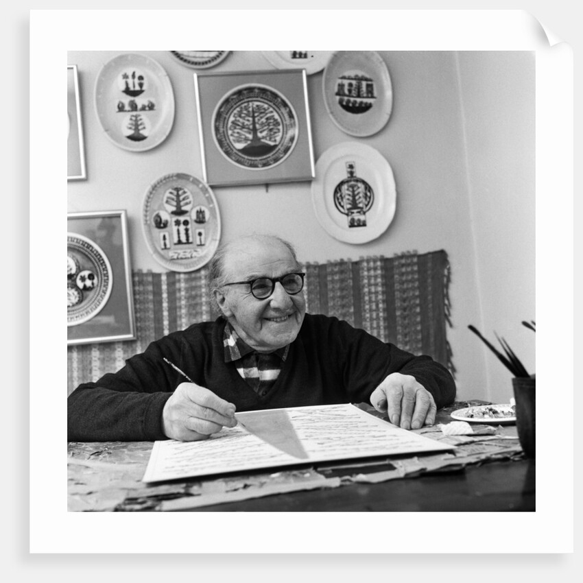 Scottie Wilson, 1967 by Arthur Sidey