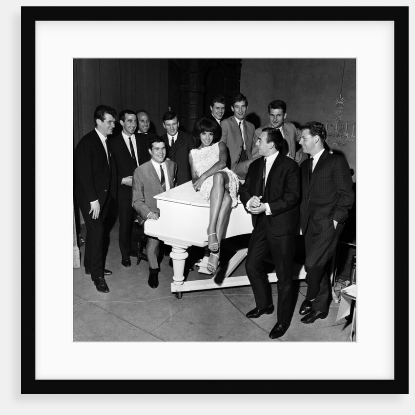 Shirley Bassey and the Liverpool Team by Sayle