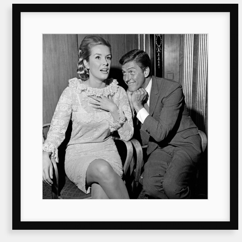 Dick Van Dyke and Sally Ann Howes at The Dorchester Hotel by Maurice Kaye