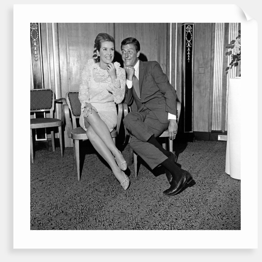 Dick Van Dyke and Sally Ann Howes at The Dorchester Hotel by Maurice Kaye