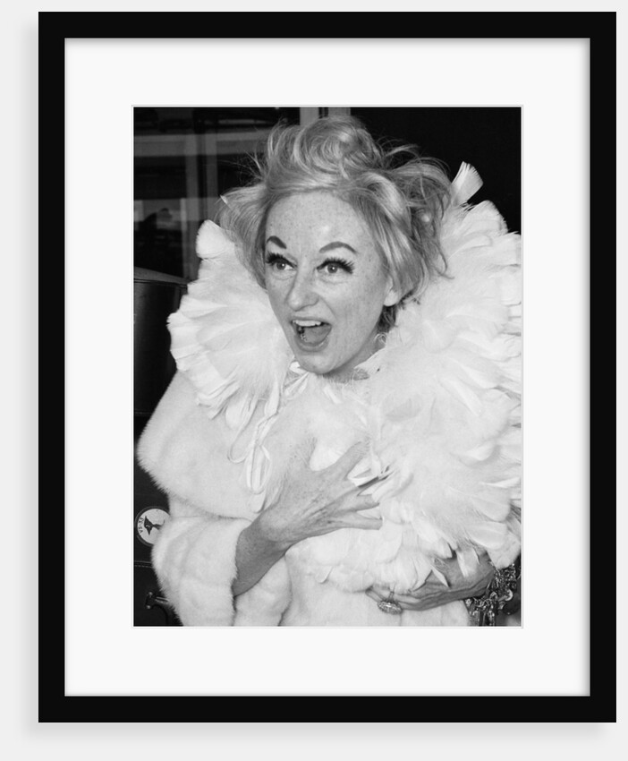 Comedienne Phyllis Diller by Vic Crawshaw