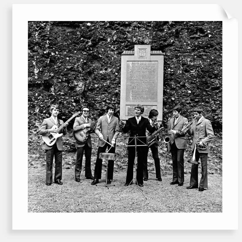 The Amboy Dukes pictured at Reading Abbey Ruins, Berkshire, in 1968. by Staff