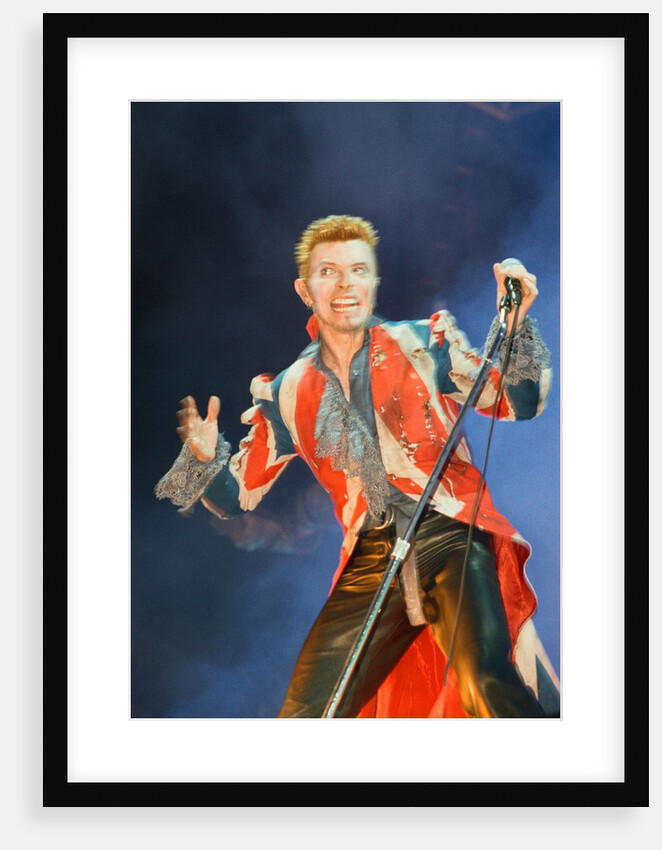 David Bowie live at The Phoenix Festival, Stratford-upon-Avon, 18th July 1996 by Staff